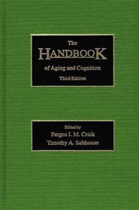 The Handbook of Aging and Cognition - cover