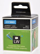 4x Dymo etiketten LabelWriter 50x12mm, wit, 220 etiketten