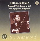 Goldmark: Violin Concerto no 1;  Lalo / Nathan Milstein