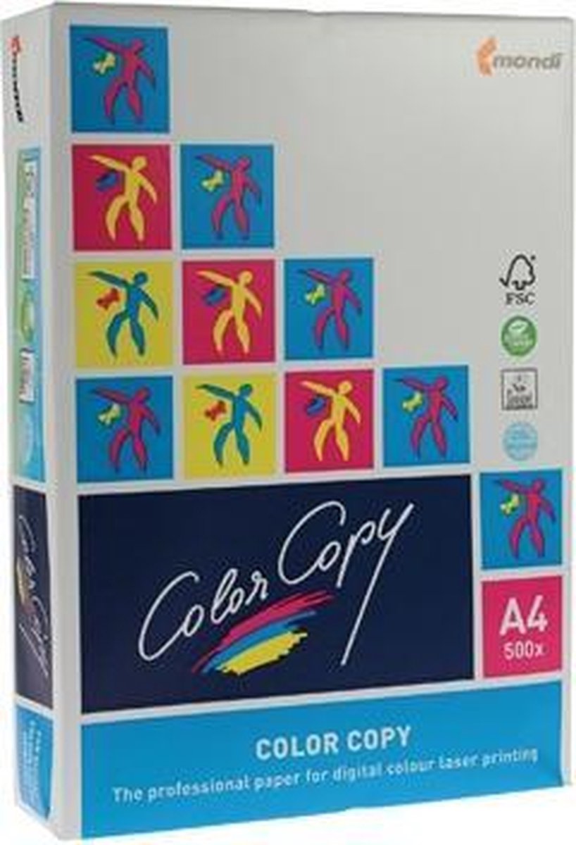 Rey, 1 verpakking met 250 vellen, A4 tekst & graphics, 160 g