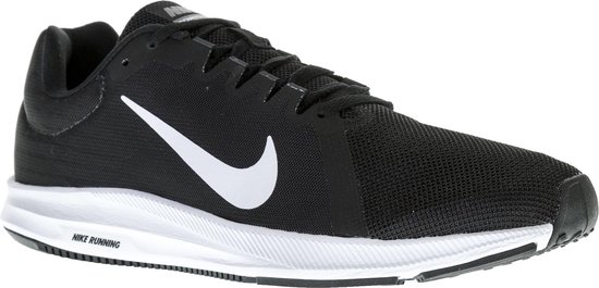 Nike Downshifter 8 Hardloopschoenen Heren Hardloopschoenen - Maat 45 -  Mannen - zwart/wit | Bestel nu!