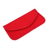 Autosleutel RFID anti-diefstal beschermhoes rood - groot