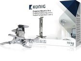 König KNM-PM21 projector beugel Plafond/muur Zilver