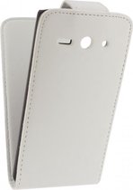 Xccess Leather Flip Case Huawei Ascend Y530 White