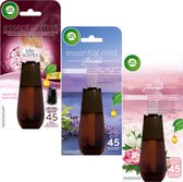 Air Wick Essential Mist Automatische Geurverspreider - Luchtverfrisser - Navulling 3 Stuks - Voordeelpak