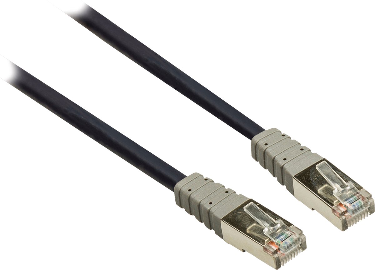 Bandridge BCL7525 - Netwerkkabel - RJ45 - 25 m - Zwart