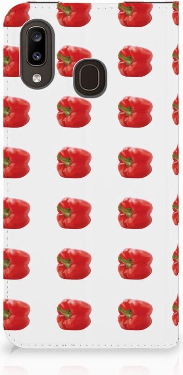 Samsung Galaxy A30 Flip Style Cover Paprika Red