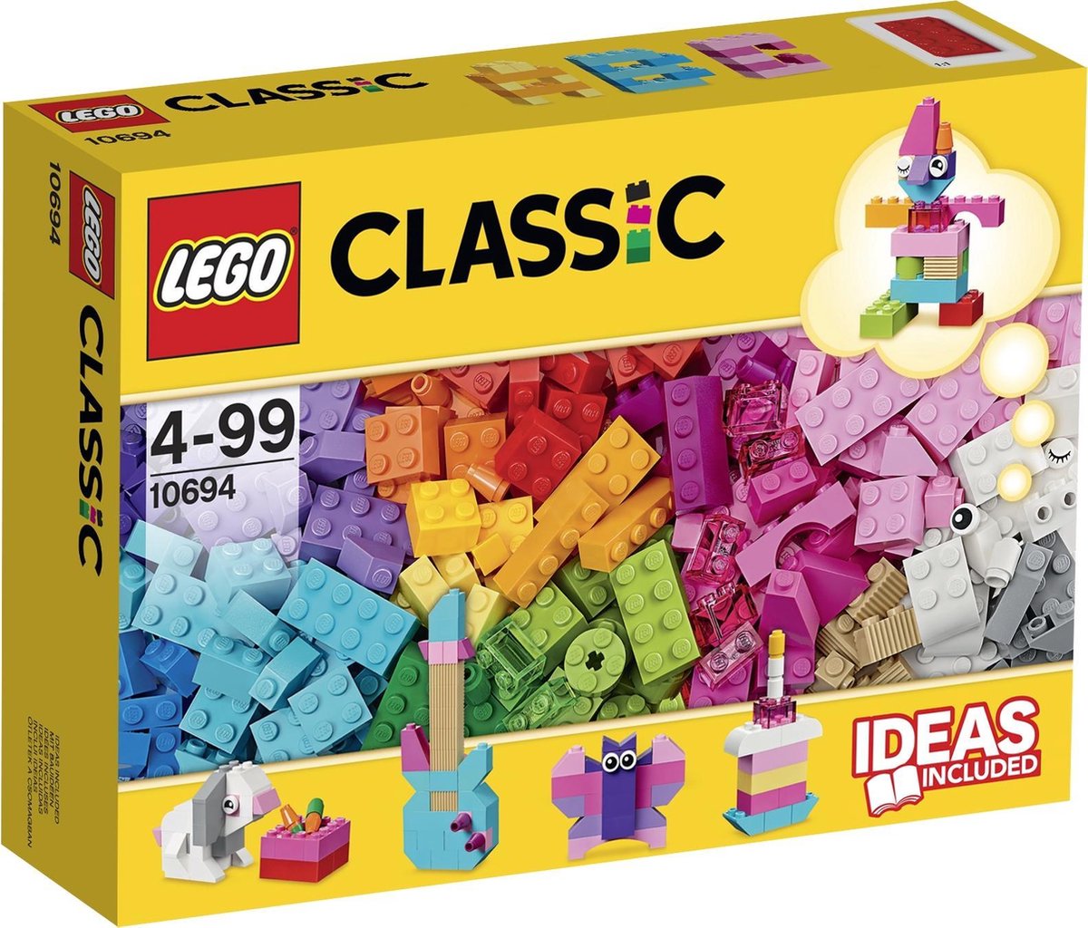 LEGO Classic Creatieve Felgekleurde Aanvulset - 10694 | bol.com