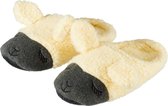 Kinder dieren pantoffels/sloffen lama/alpaca beige slippers 32/33