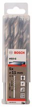 Bosch - Metaalboren HSS-G, Standard 11 x 94 x 142 mm