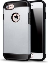 HB Hoesje Geschikt voor Apple iPhone 7 & 8 - Hybrid Amor Case - Grijs