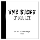 Invulboek 0-12 Jaar 'Story of Your Life' - Hardcover 30 x 30 cm - Opgroeiboek Baby en Kind