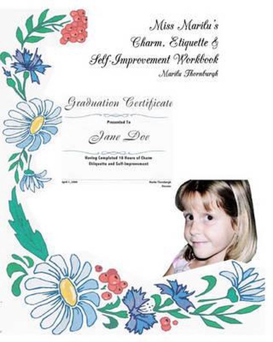 Miss Marilu's Charm, Etiquette & Self-Improvement Workbook - cover