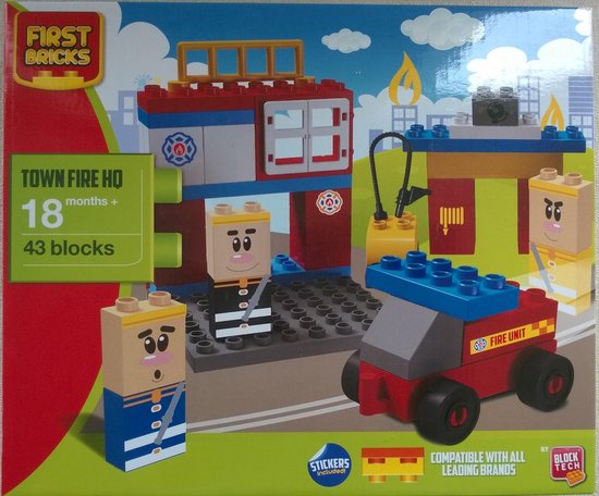 First Bricks Brandweerkazerne | bol.com