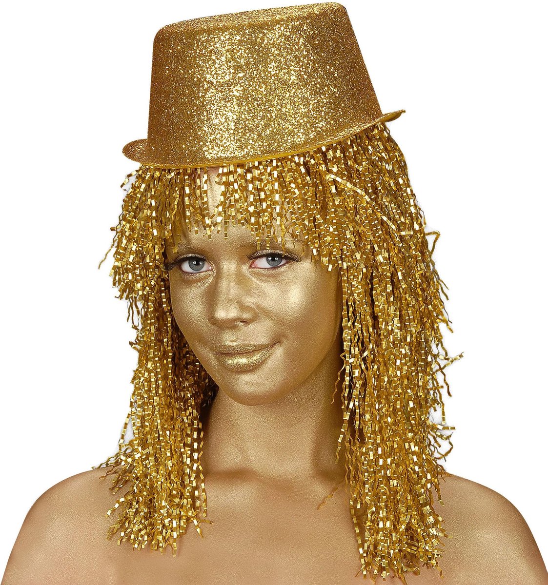 tube make-up goud