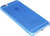 Blauw kunststof hoesje Geschikt voor iPhone 6 / 6S