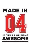 Made In 04 15 Years Of Being Awesome