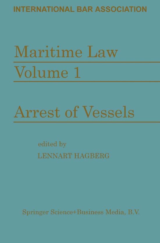 Law and Criminology (R0) - Maritime Law: Volume I Arrest of  ... - cover