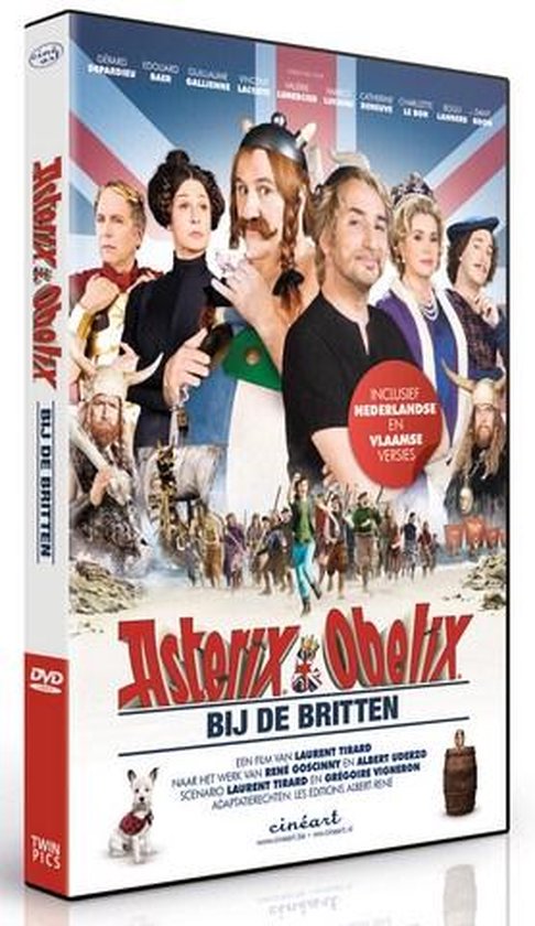 Cover van de film 'Asterix & Obelix - Bij De Britten'