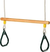 Déko-play ring trapeze - Met ringen - Groen - Kunststof