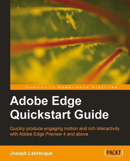 Adobe Edge Quickstart Guide - cover