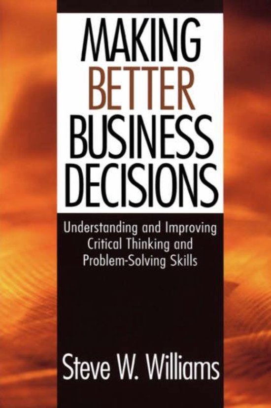 Making Better Business Decisions - cover