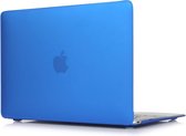 Macbook Case voor Macbook Retina 12 inch - Laptop Cover - Matte Donker Blauw