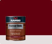 Rambo Pantser Beits Dekkend - 0,75 liter - Karmijnrood