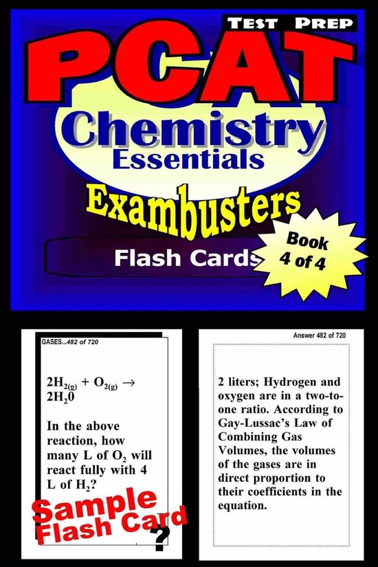 Exambusters PCAT 4 - PCAT Test Prep Chemistry Review--Exambu ... - cover
