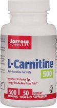 L-Carnitine 500 mg (50 Capsules) - Jarrow Formulas