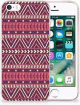 iPhone SE | 5S Uniek TPU Hoesje Aztec Purple