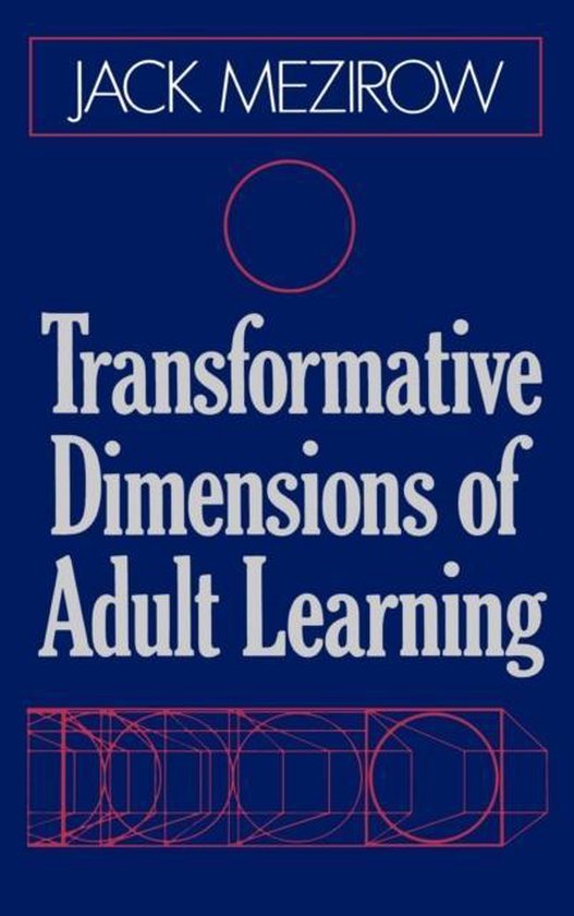 Transformative Dimensions of Adult Learning - cover