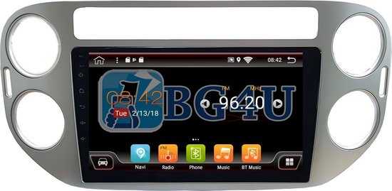 leef ermee logica fout Navigatie radio VW Volkswagen Tiguan, Android OS, 9 inch scherm, Canbus,  GPS, Wifi, Mirror | bol.com