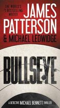 Boekkaft 'Bullseye' van James Patterson & Michael Ledwidge. Een detective thriller.