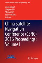 Omslag China Satellite Navigation Conference (CSNC) 2016 Proceedings: Volume I