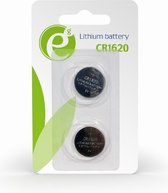 CR1620 knoopcelbatterij, 2 stuks
