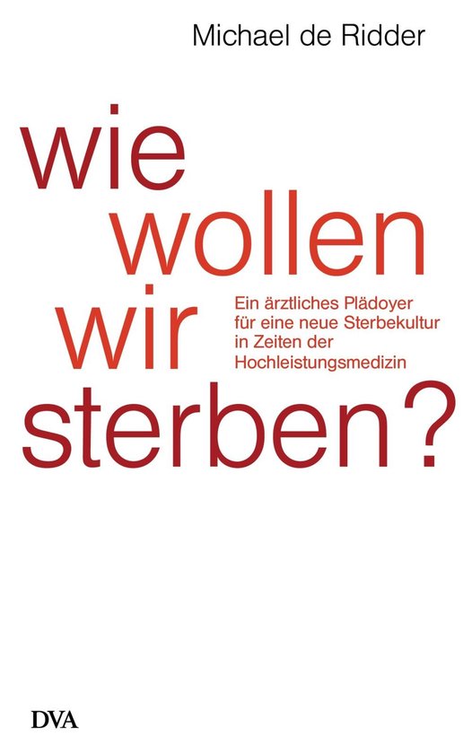 Wie wollen wir sterben? - cover