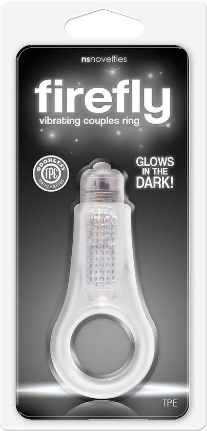 FIREFLY VIBRATING COUPLES RING Transparant