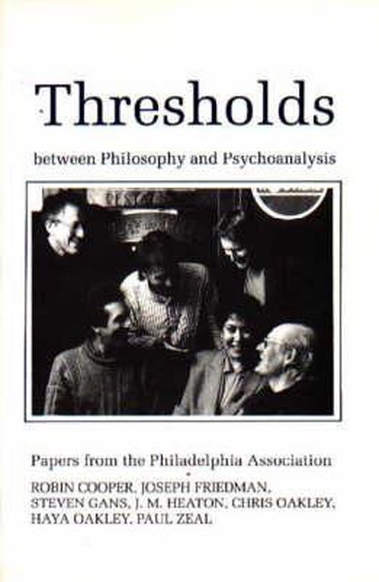 Thresholds Between Philosophy and Psychoanalysis - cover