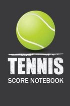 Tennis Score Notebook