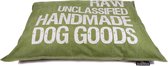 Lex & Max Raw Unclassified - Hondenkussen - Rechthoek - Groen - 100x70cm