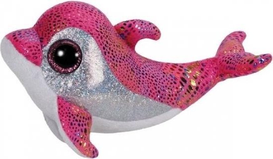 aanvulling betekenis vooroordeel Pluche knuffel Ty Beanie dolfijn Sparkles 42 cm | bol.com