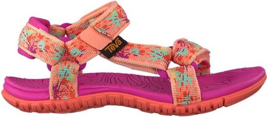 Makkelijk te begrijpen naaimachine mijn Teva Hurricane 3 roze sandalen meisjes (maat 36-40) | bol.com