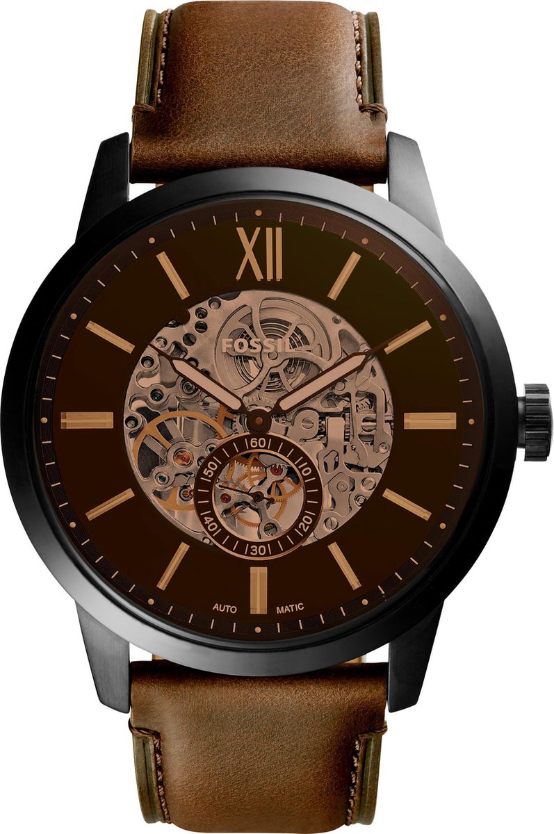 Fossil Townsman ME3155 Herenhorloge 48 mm - Zwart