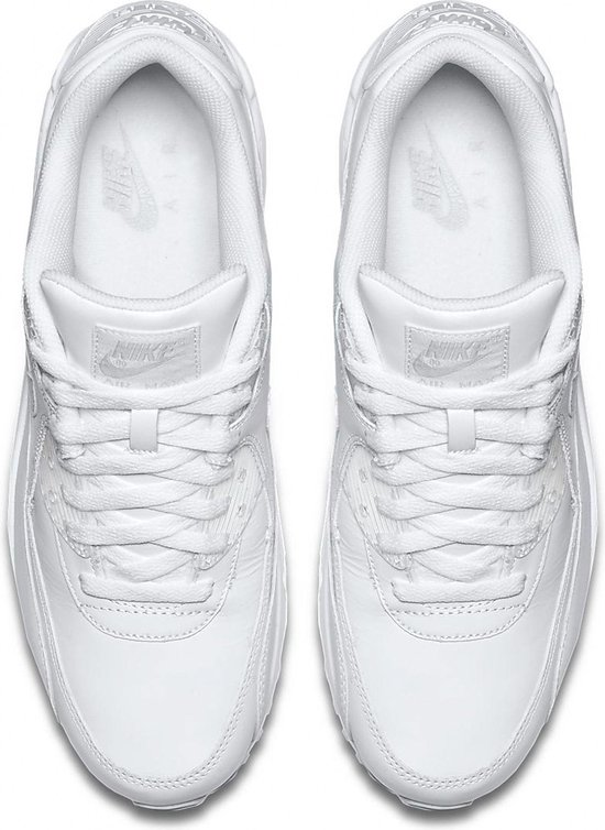 Nike Air Max 90 Leather Sportschoenen - Maat 41 - Mannen - wit | bol.com