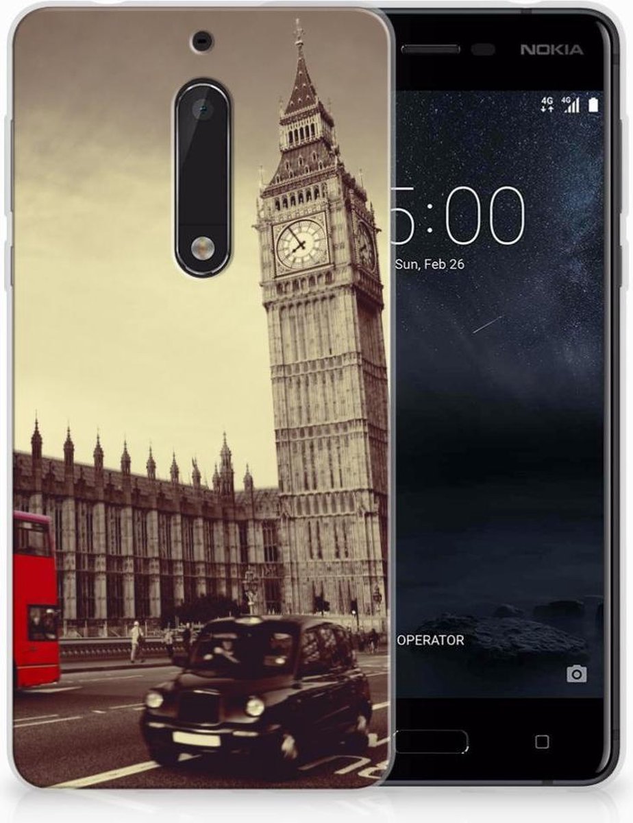 Nokia 5 Siliconen Back Cover Londen
