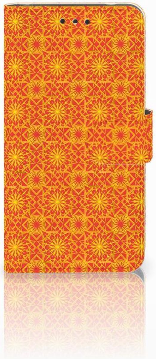 Nokia 2 Telefoon Hoesje Batik Oranje