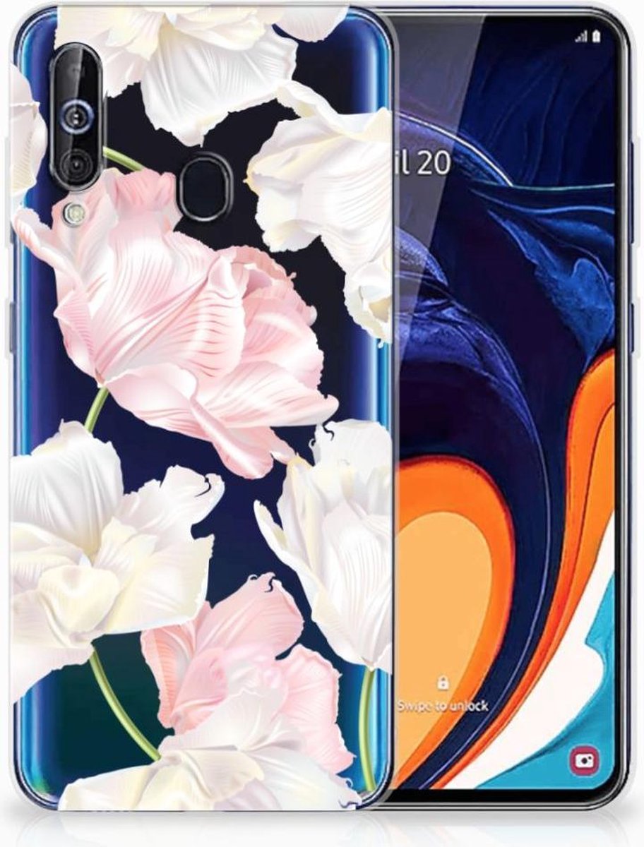 Samsung Galaxy A60 TPU Case Lovely Flowers