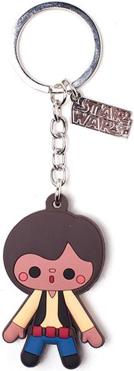 Star Wars - Han Solo Rubber Keychain / Sleutelhanger
