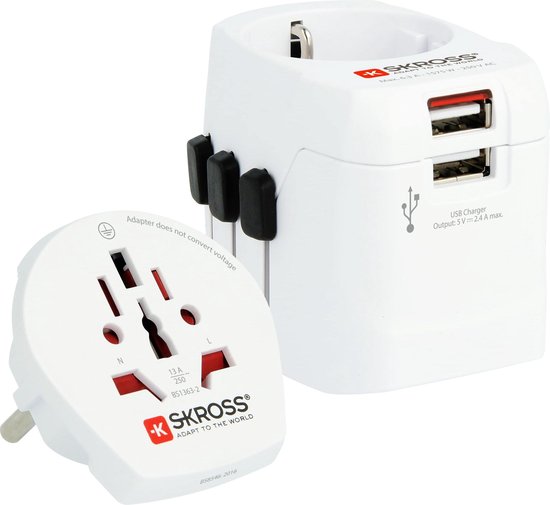 Skross Wereld Reisadapter Pro Light | bol.com
